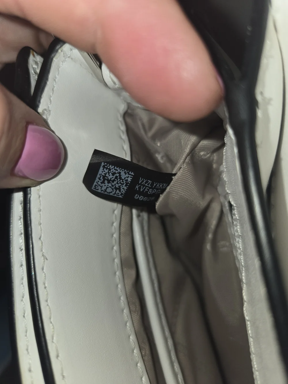 Michael Kors Black & White Signature Colorblock Crossbody